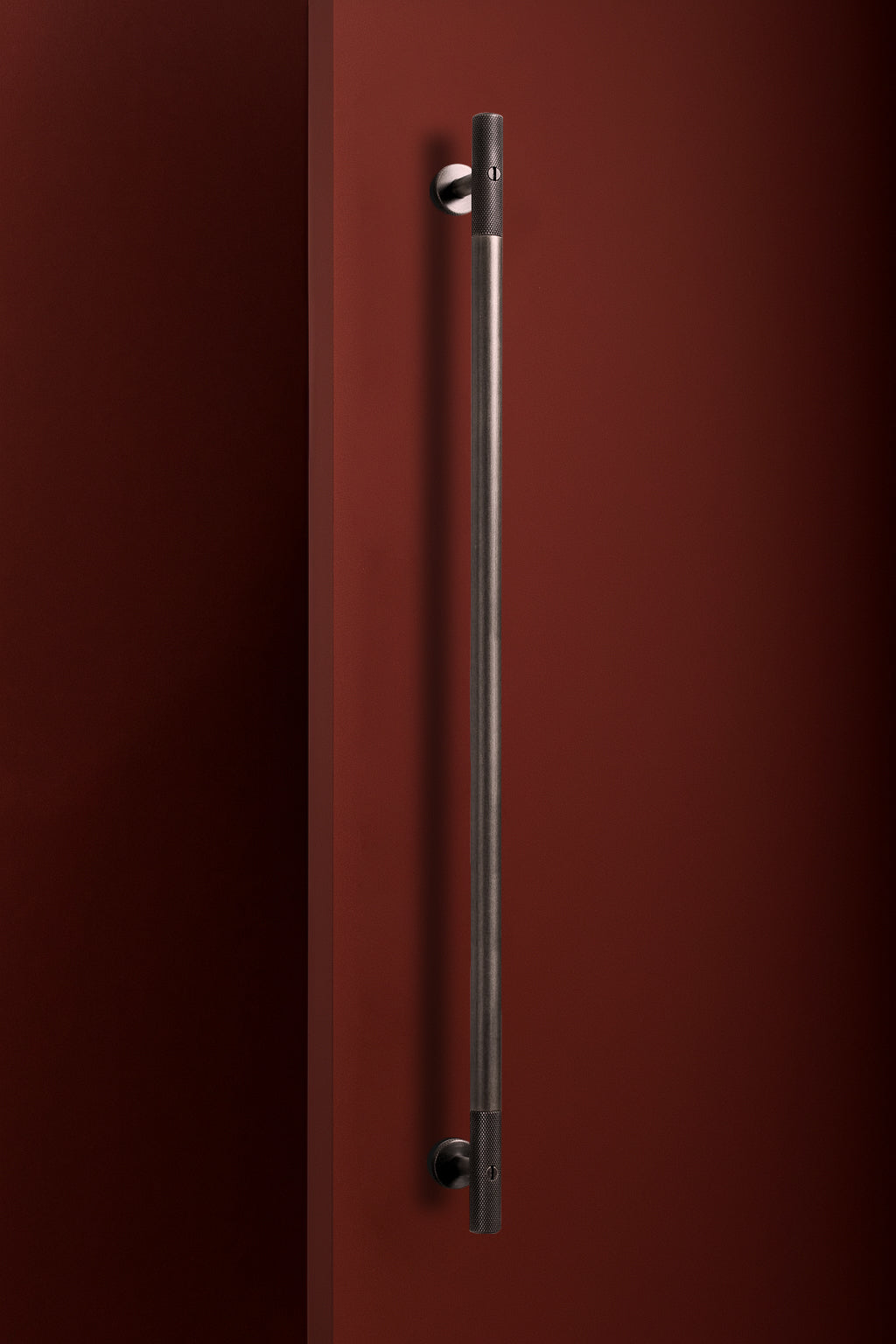 Entrada Stainless Steel Etch Divide Interior & Exterior Door Handle