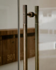 Entrada Etch Divide Interior & Exterior Door Handle