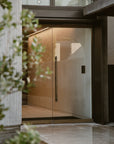 Entrada Etch Divide Interior & Exterior Door Handle