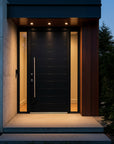Entrada Stainless Steel Etch Divide Interior & Exterior Door Handle