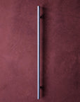 Entrada Stainless Steel Round Bar Interior & Exterior Door Handle