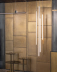 Lateral Vertical Pendant Cluster