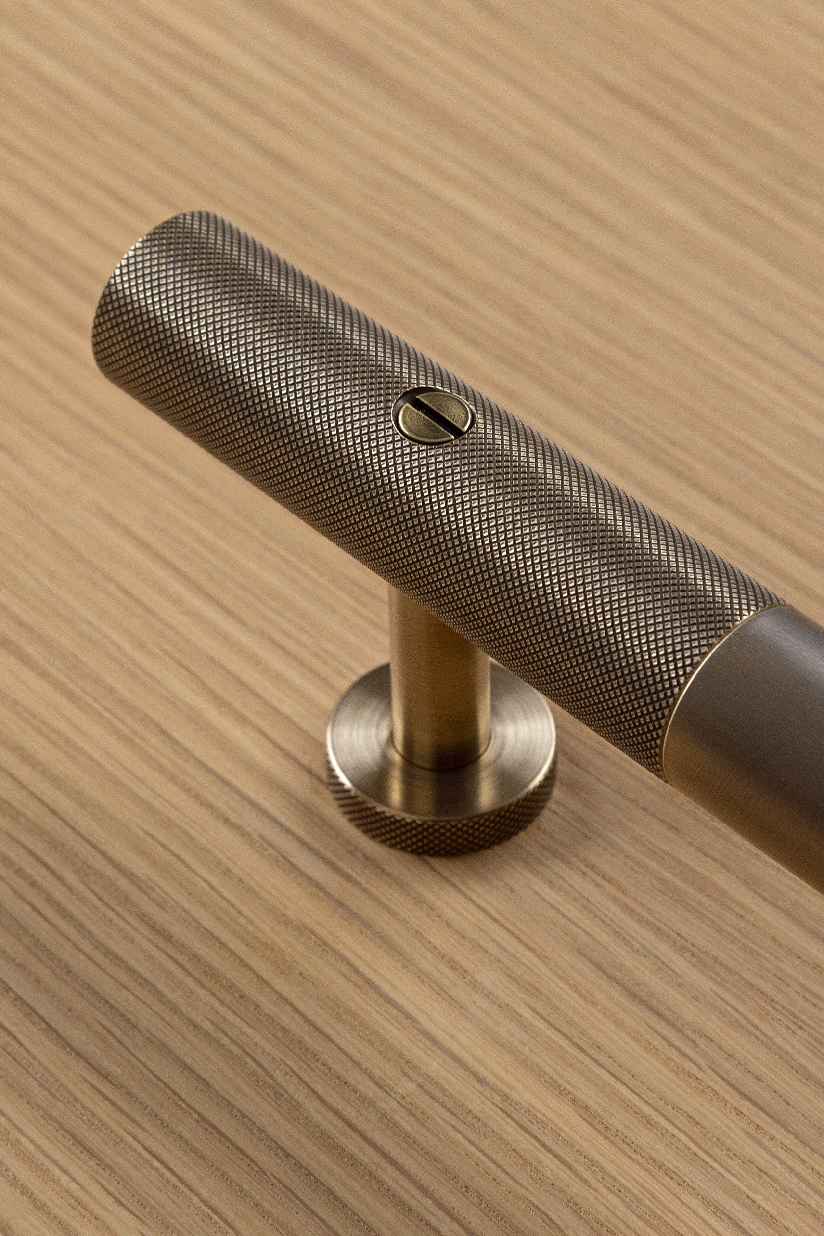 Entrada Etch Divide Interior & Exterior Door Handle