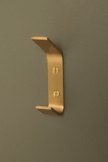 There Hook Sample - Brushed Brass