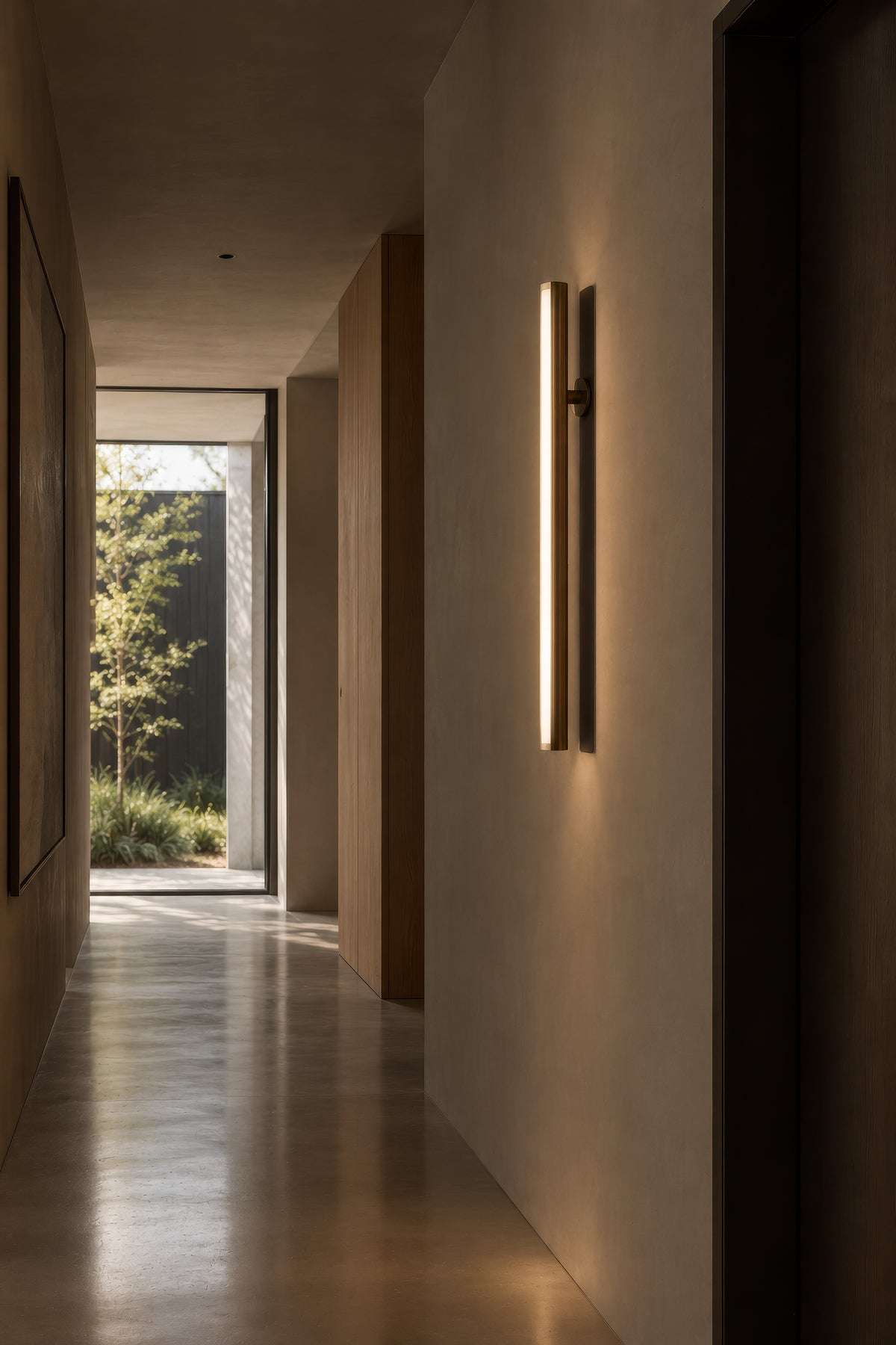 Flute Wall Light