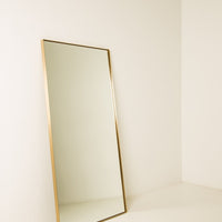 Place Mirror Sample - 900 x 1800mm - Blackened Brass