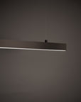 Lateral Deep Pendant - Sample - 2200mm - Blackened Brass