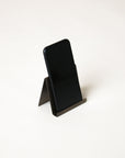 Crease Phone Holder - Sample - Blackened Brass