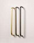 Beam Handle - Sample - 500 L x 12 Dia - Blackened Brass