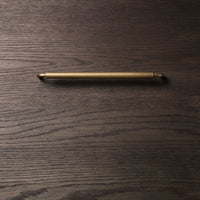 Beam Slide Handle Sample - 400 L x 16 Dia -Blackened Brass