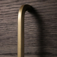 Hex Handle Sample- 400 L x 10 Dia - Aged Brass