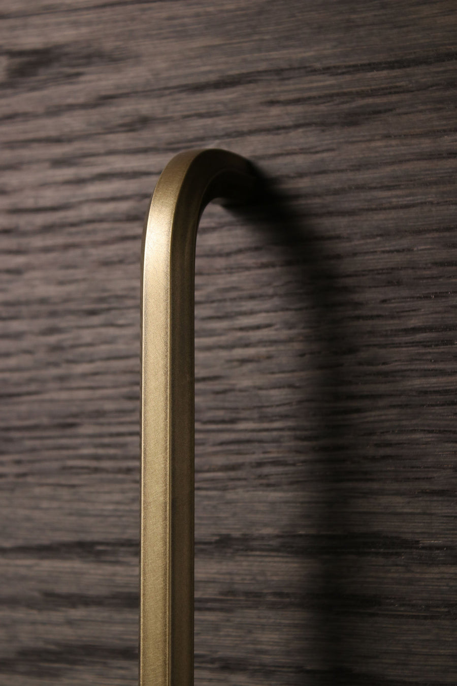 Hex Handle Sample- 400 L x 10 Dia - Aged Brass