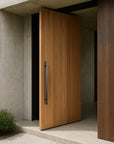 Entrada Stainless Steel Round Bar Interior & Exterior Door Handle