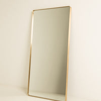 Here Mirror Sample - 500 x 1200mm - Aged Brass