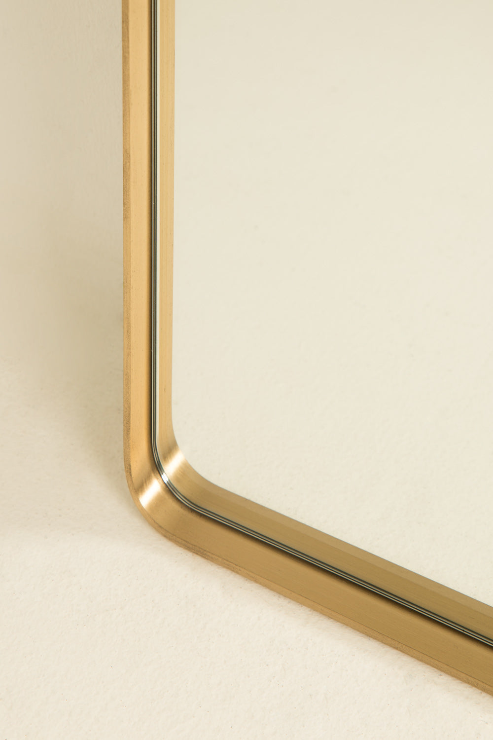 Here Mirror Sample - 600 x 1200mm - Blackened Brass