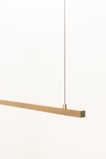 Lateral Light Sample - 2200 L - Brushed Brass
